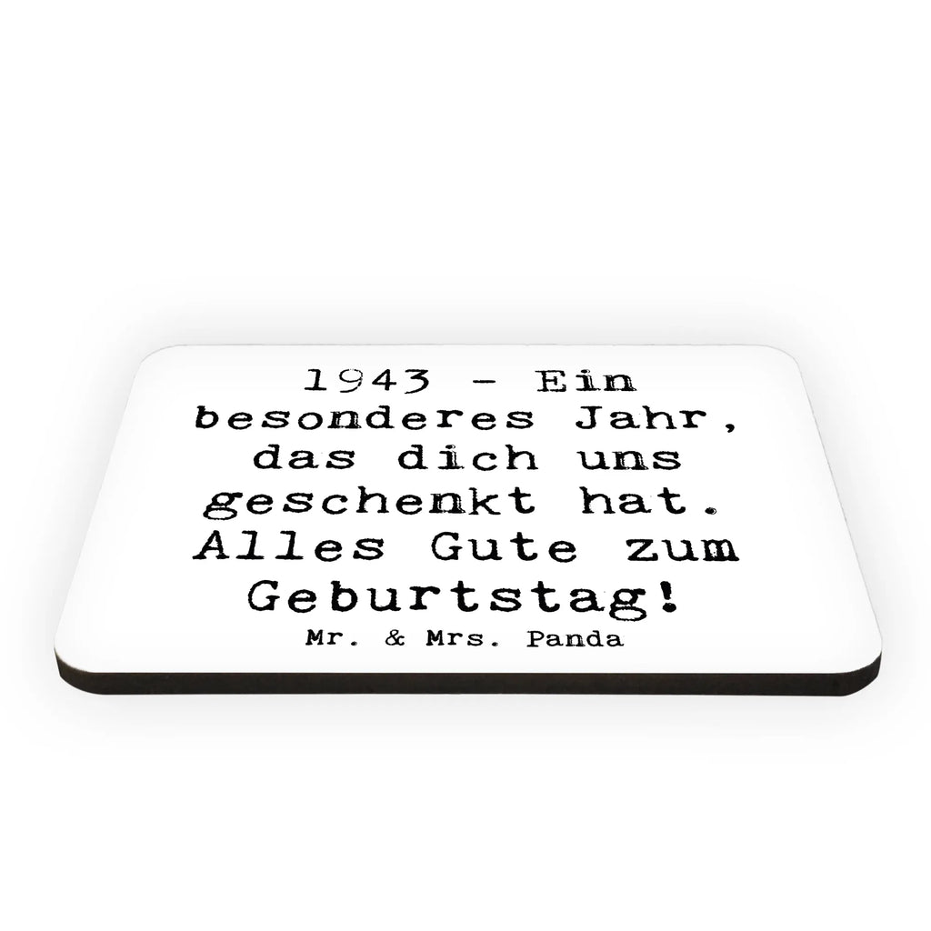 Magnet Spruch 1943 Geburtstag Kühlschrankmagnet, Pinnwandmagnet, Souvenir Magnet, Motivmagnete, Dekomagnet, Whiteboard Magnet, Notiz Magnet, Kühlschrank Dekoration, Geburtstag, Geburtstagsgeschenk, Geschenk