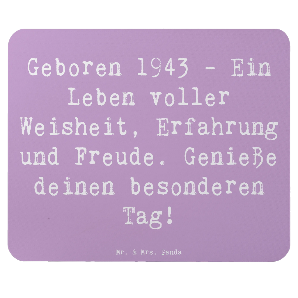 Mauspad Spruch 1943 Geburtstag Mousepad, Computer zubehör, Büroausstattung, PC Zubehör, Arbeitszimmer, Mauspad, Einzigartiges Mauspad, Designer Mauspad, Mausunterlage, Mauspad Büro, Geburtstag, Geburtstagsgeschenk, Geschenk