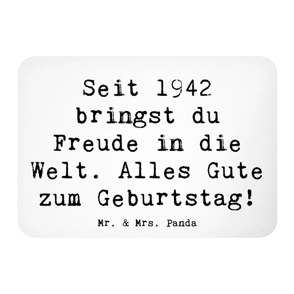 Magnet Spruch 1942 Geburtstag Freude Kühlschrankmagnet, Pinnwandmagnet, Souvenir Magnet, Motivmagnete, Dekomagnet, Whiteboard Magnet, Notiz Magnet, Kühlschrank Dekoration, Geburtstag, Geburtstagsgeschenk, Geschenk