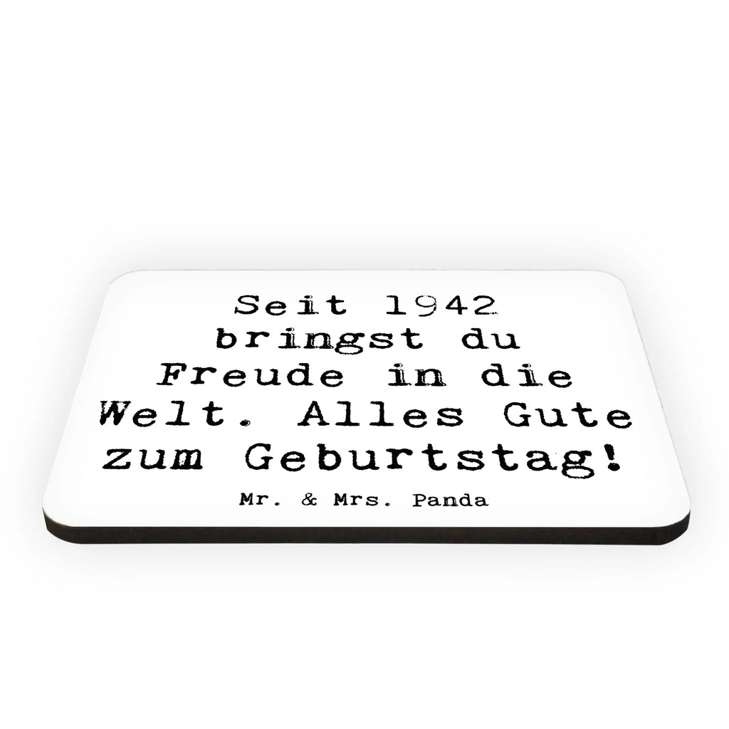 Magnet Spruch 1942 Geburtstag Freude Kühlschrankmagnet, Pinnwandmagnet, Souvenir Magnet, Motivmagnete, Dekomagnet, Whiteboard Magnet, Notiz Magnet, Kühlschrank Dekoration, Geburtstag, Geburtstagsgeschenk, Geschenk