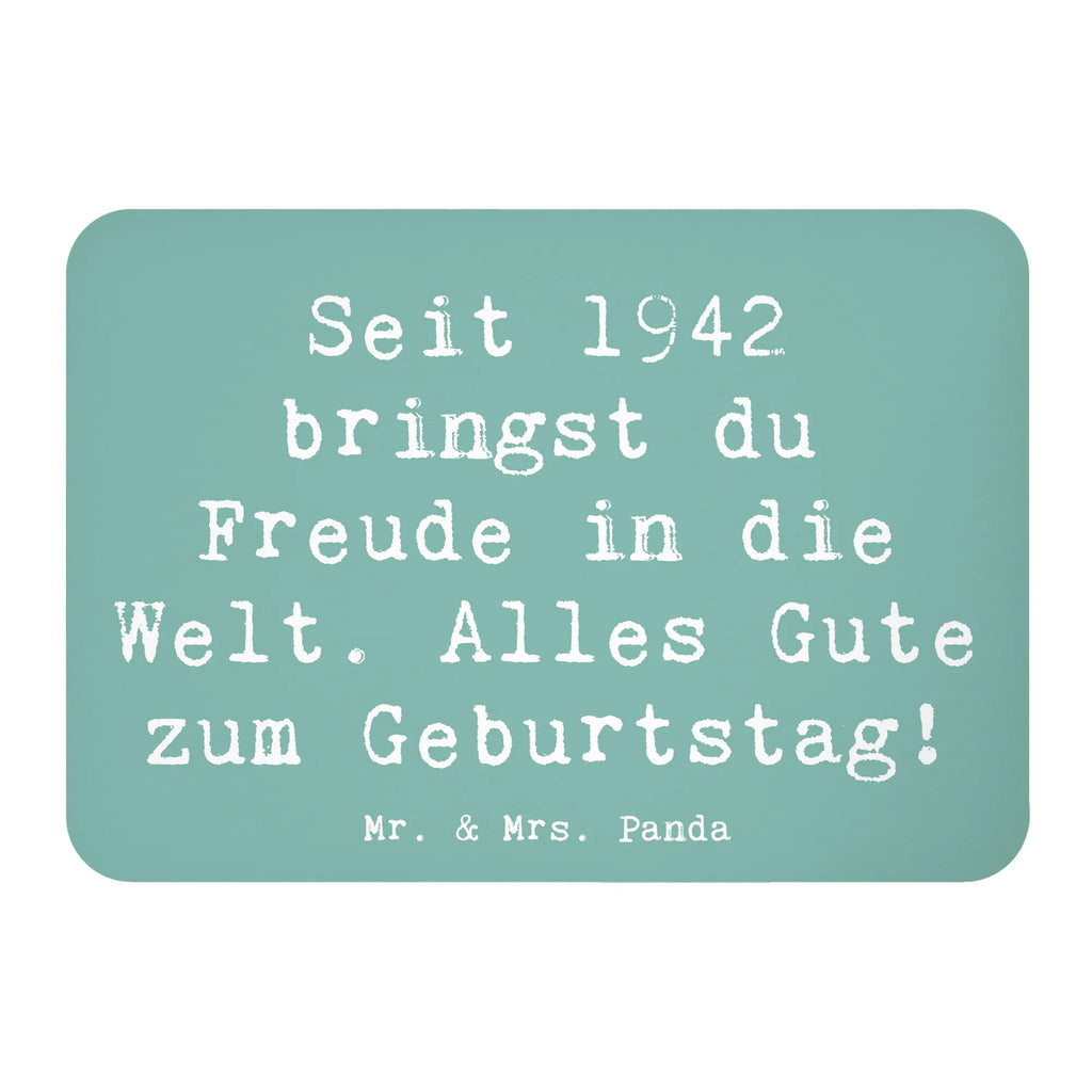 Magnet Spruch 1942 Geburtstag Freude Kühlschrankmagnet, Pinnwandmagnet, Souvenir Magnet, Motivmagnete, Dekomagnet, Whiteboard Magnet, Notiz Magnet, Kühlschrank Dekoration, Geburtstag, Geburtstagsgeschenk, Geschenk