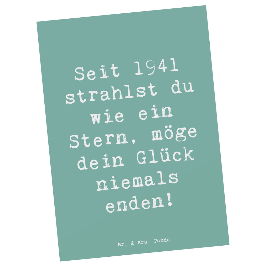 Postkarte Spruch 1941 Geburtstag Stern Postkarte, Karte, Geschenkkarte, Grußkarte, Einladung, Ansichtskarte, Geburtstagskarte, Einladungskarte, Dankeskarte, Ansichtskarten, Einladung Geburtstag, Einladungskarten Geburtstag, Geburtstag, Geburtstagsgeschenk, Geschenk