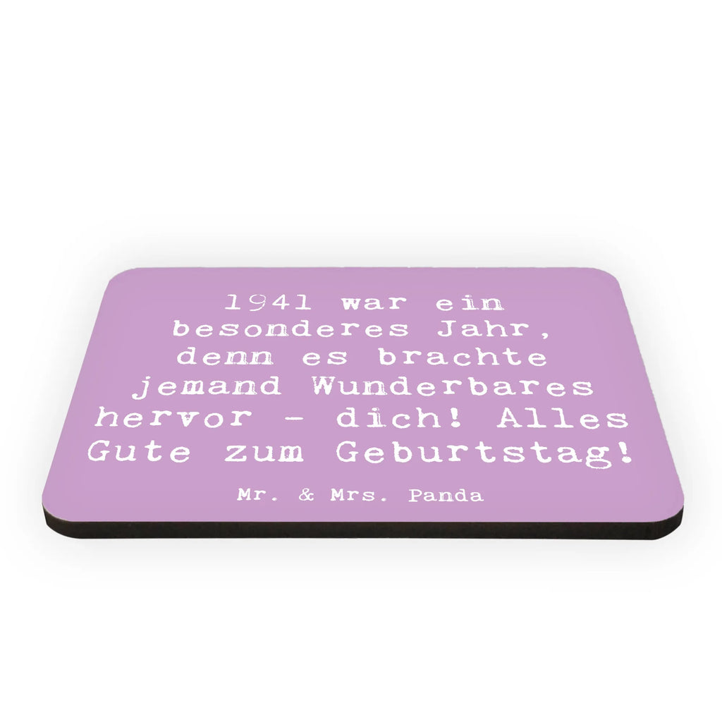 Magnet Spruch 1941 Geburtstag Kühlschrankmagnet, Pinnwandmagnet, Souvenir Magnet, Motivmagnete, Dekomagnet, Whiteboard Magnet, Notiz Magnet, Kühlschrank Dekoration, Geburtstag, Geburtstagsgeschenk, Geschenk