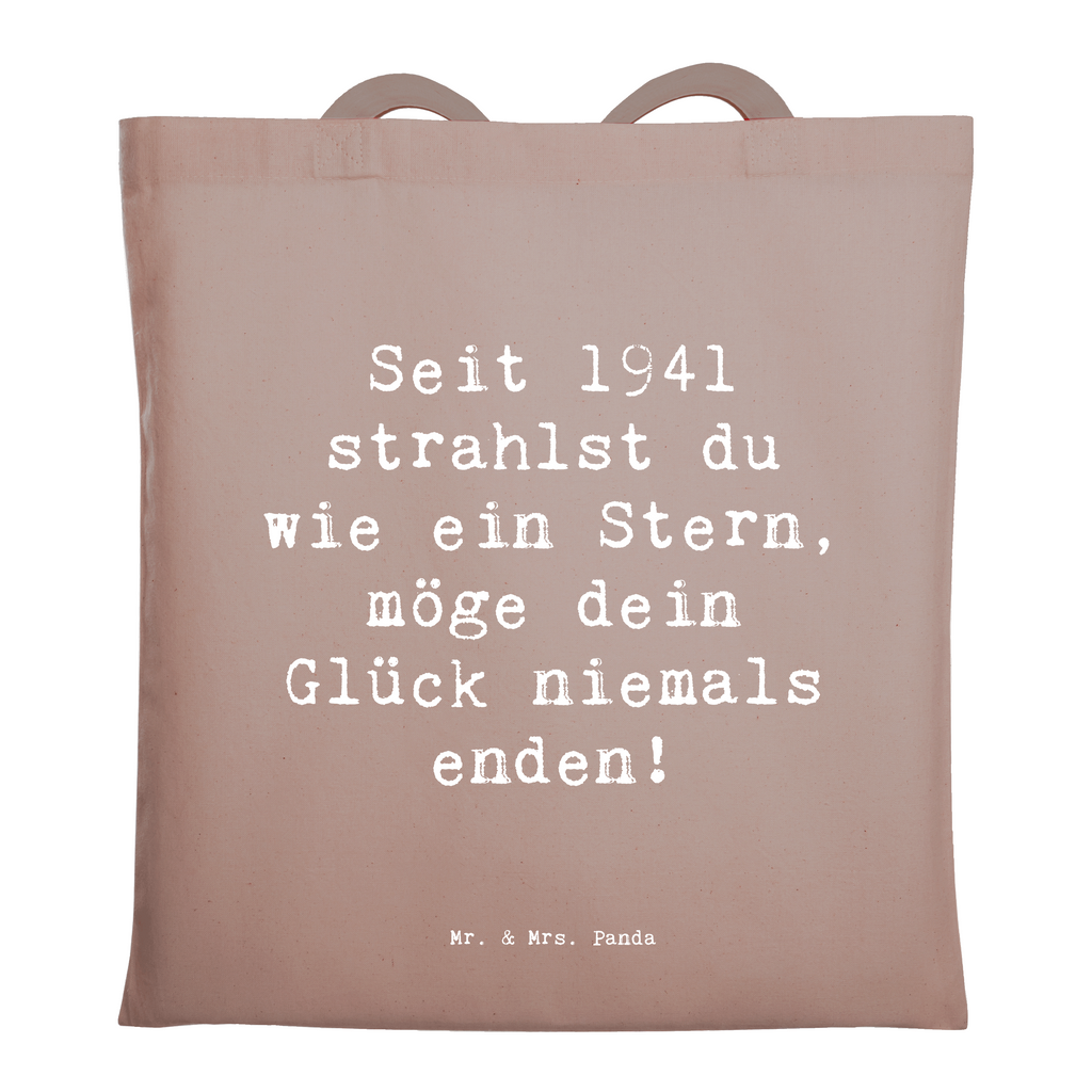 Tragetasche Spruch 1941 Geburtstag Stern Beuteltasche, Beutel, Einkaufstasche, Jutebeutel, Stoffbeutel, Tasche, Shopper, Umhängetasche, Strandtasche, Schultertasche, Stofftasche, Tragetasche, Badetasche, Jutetasche, Einkaufstüte, Laptoptasche, Geburtstag, Geburtstagsgeschenk, Geschenk