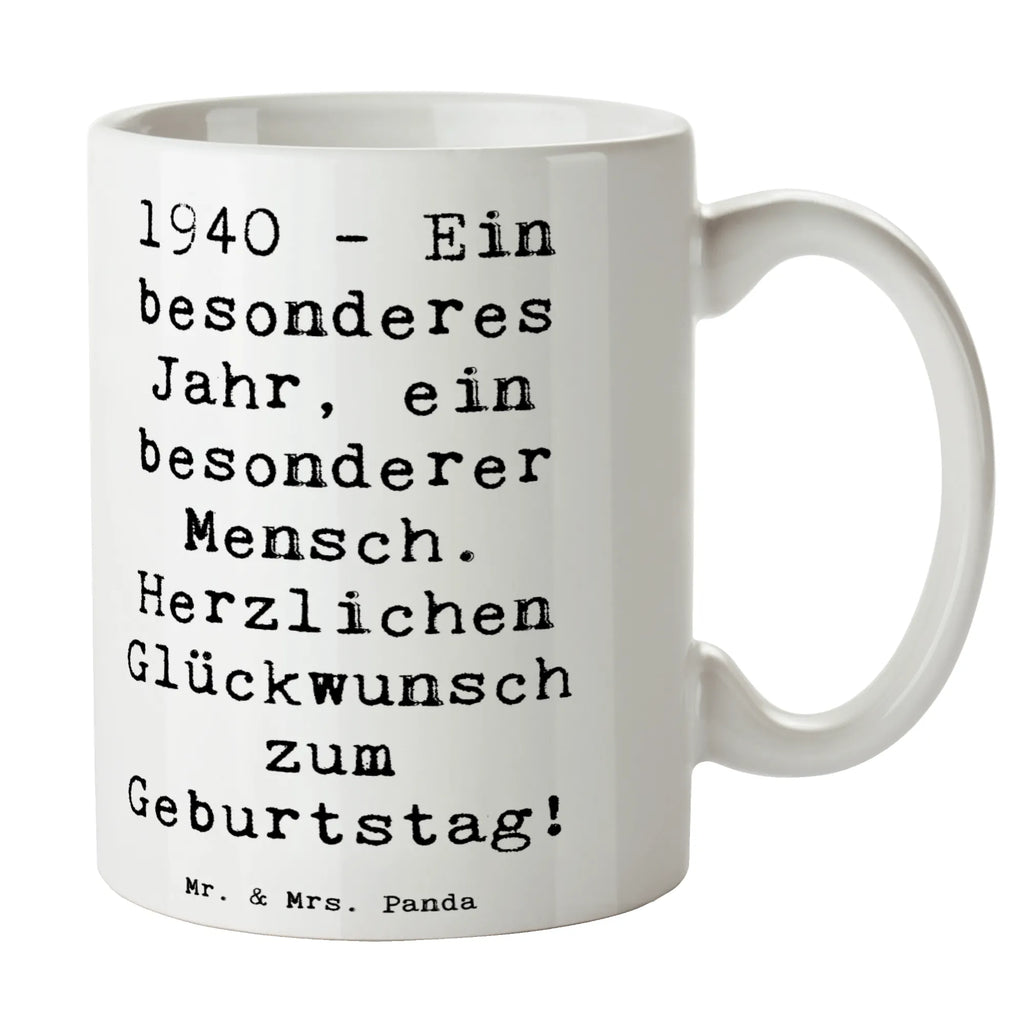 Tasse Spruch 1940 Geburtstag Tasse, Kaffeetasse, Teetasse, Becher, Kaffeebecher, Teebecher, Keramiktasse, Porzellantasse, Büro Tasse, Geschenk Tasse, Tasse Sprüche, Tasse Motive, Kaffeetassen, Tasse bedrucken, Designer Tasse, Cappuccino Tassen, Schöne Teetassen, Geburtstag, Geburtstagsgeschenk, Geschenk