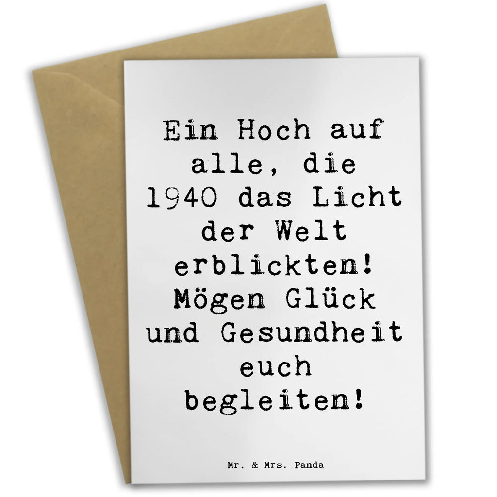 Grußkarte Spruch 1940 Geburtstag Grußkarte, Klappkarte, Einladungskarte, Glückwunschkarte, Hochzeitskarte, Geburtstagskarte, Karte, Ansichtskarten, Geburtstag, Geburtstagsgeschenk, Geschenk