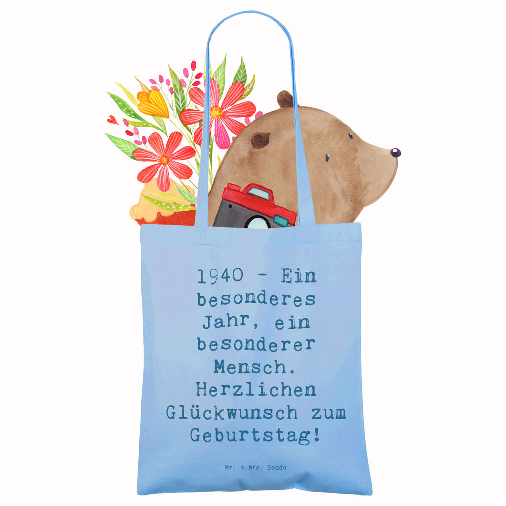 Tragetasche Spruch 1940 Geburtstag Beuteltasche, Beutel, Einkaufstasche, Jutebeutel, Stoffbeutel, Tasche, Shopper, Umhängetasche, Strandtasche, Schultertasche, Stofftasche, Tragetasche, Badetasche, Jutetasche, Einkaufstüte, Laptoptasche, Geburtstag, Geburtstagsgeschenk, Geschenk