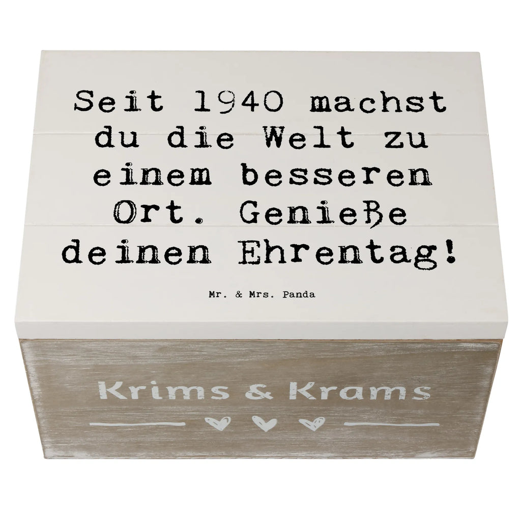 Holzkiste Spruch 1940 Geburtstag Holzkiste, Kiste, Schatzkiste, Truhe, Schatulle, XXL, Erinnerungsbox, Erinnerungskiste, Dekokiste, Aufbewahrungsbox, Geschenkbox, Geschenkdose, Geburtstag, Geburtstagsgeschenk, Geschenk