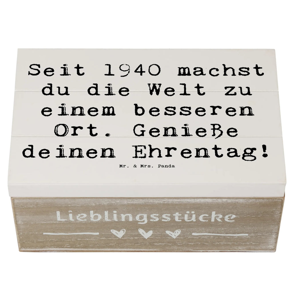 Holzkiste Spruch 1940 Geburtstag Holzkiste, Kiste, Schatzkiste, Truhe, Schatulle, XXL, Erinnerungsbox, Erinnerungskiste, Dekokiste, Aufbewahrungsbox, Geschenkbox, Geschenkdose, Geburtstag, Geburtstagsgeschenk, Geschenk