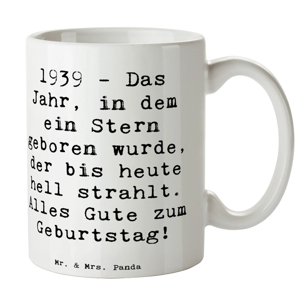 Tasse Spruch 1939 Geburtstag Tasse, Kaffeetasse, Teetasse, Becher, Kaffeebecher, Teebecher, Keramiktasse, Porzellantasse, Büro Tasse, Geschenk Tasse, Tasse Sprüche, Tasse Motive, Kaffeetassen, Tasse bedrucken, Designer Tasse, Cappuccino Tassen, Schöne Teetassen, Geburtstag, Geburtstagsgeschenk, Geschenk