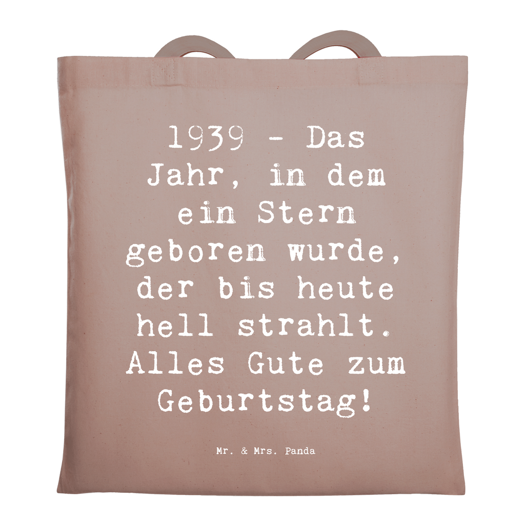 Tragetasche Spruch 1939 Geburtstag Beuteltasche, Beutel, Einkaufstasche, Jutebeutel, Stoffbeutel, Tasche, Shopper, Umhängetasche, Strandtasche, Schultertasche, Stofftasche, Tragetasche, Badetasche, Jutetasche, Einkaufstüte, Laptoptasche, Geburtstag, Geburtstagsgeschenk, Geschenk