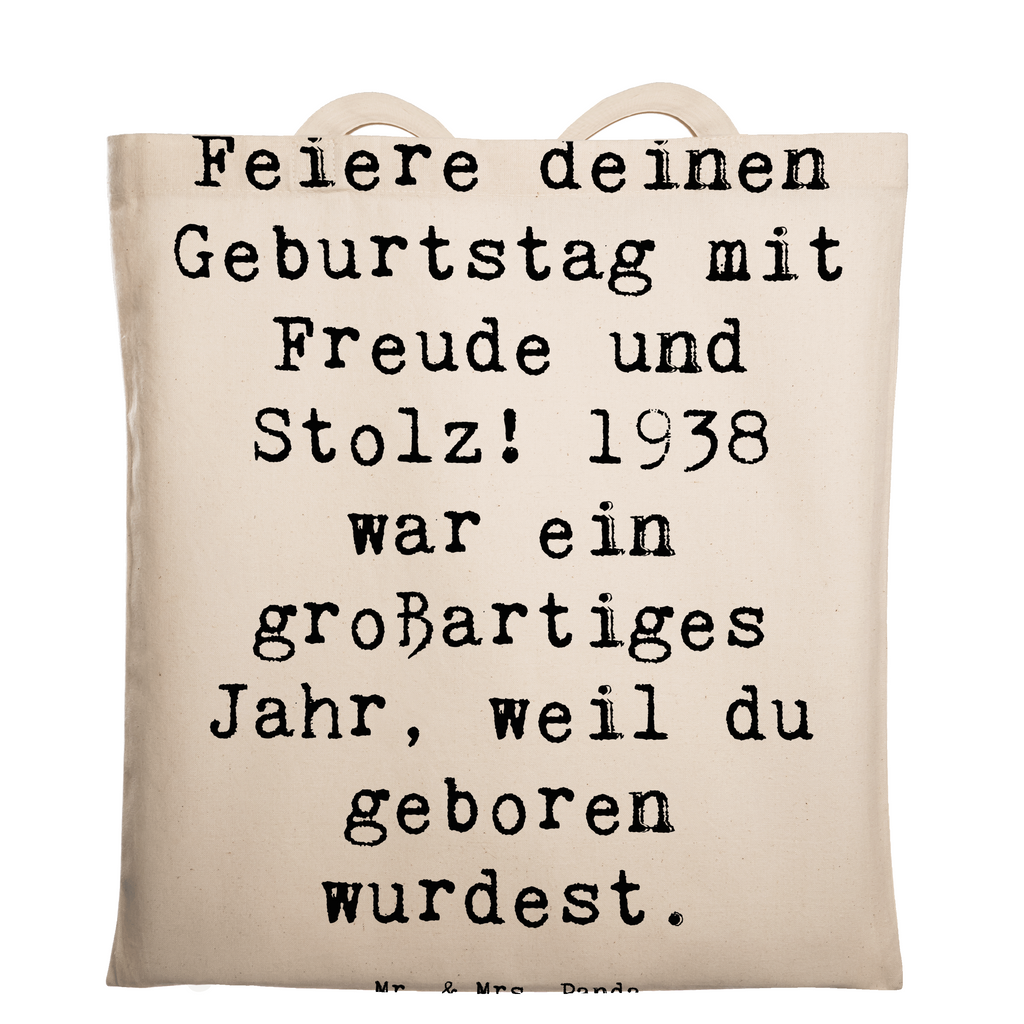 Tragetasche Spruch 1938 Geburtstag Beuteltasche, Beutel, Einkaufstasche, Jutebeutel, Stoffbeutel, Tasche, Shopper, Umhängetasche, Strandtasche, Schultertasche, Stofftasche, Tragetasche, Badetasche, Jutetasche, Einkaufstüte, Laptoptasche, Geburtstag, Geburtstagsgeschenk, Geschenk