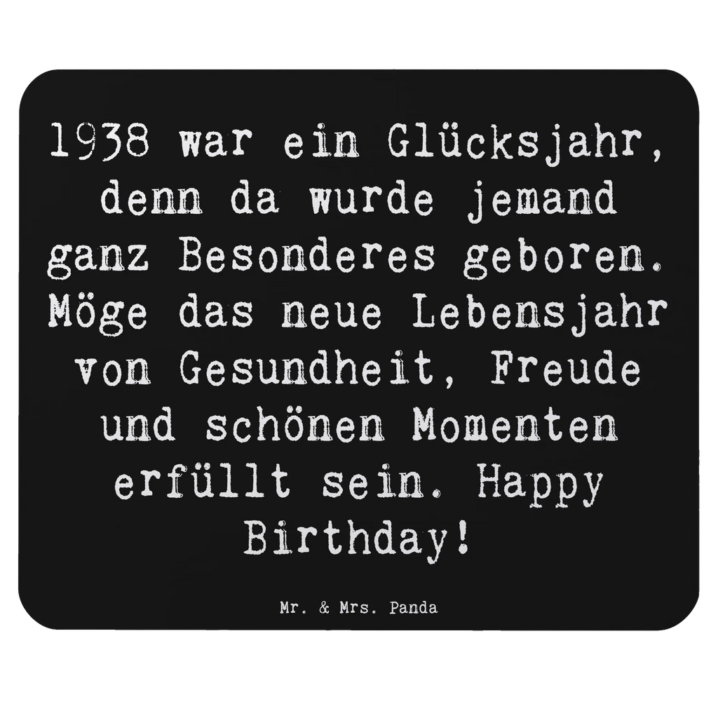 Mauspad Spruch 1938 Geburtstag Mousepad, Computer zubehör, Büroausstattung, PC Zubehör, Arbeitszimmer, Mauspad, Einzigartiges Mauspad, Designer Mauspad, Mausunterlage, Mauspad Büro, Geburtstag, Geburtstagsgeschenk, Geschenk