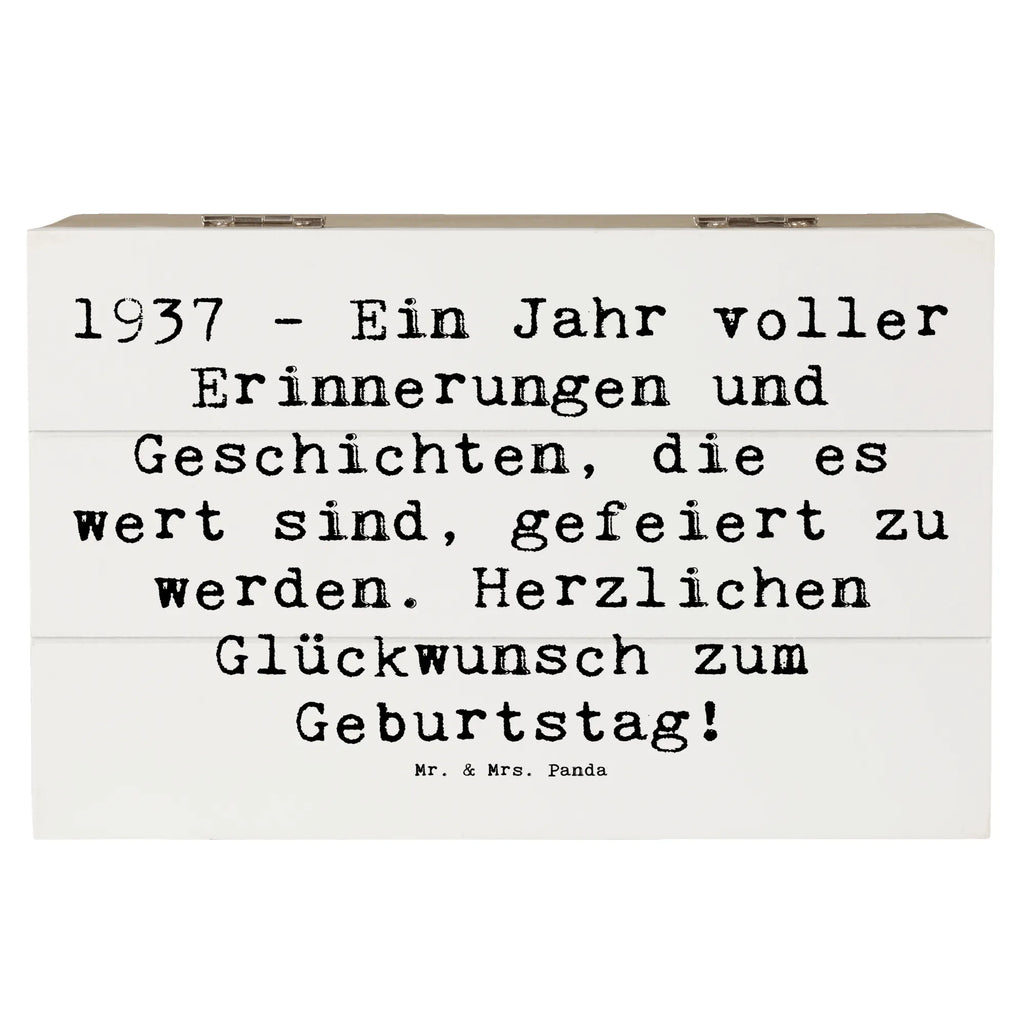 Holzkiste Spruch 1937 Geburtstag Holzkiste, Kiste, Schatzkiste, Truhe, Schatulle, XXL, Erinnerungsbox, Erinnerungskiste, Dekokiste, Aufbewahrungsbox, Geschenkbox, Geschenkdose, Geburtstag, Geburtstagsgeschenk, Geschenk