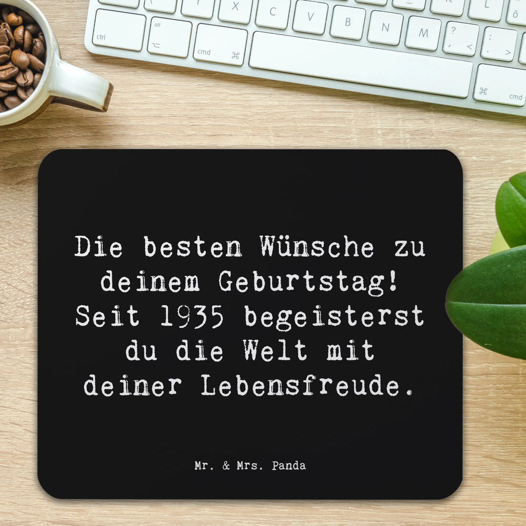 Mauspad Spruch 1935 Geburtstag Mousepad, Computer zubehör, Büroausstattung, PC Zubehör, Arbeitszimmer, Mauspad, Einzigartiges Mauspad, Designer Mauspad, Mausunterlage, Mauspad Büro, Geburtstag, Geburtstagsgeschenk, Geschenk