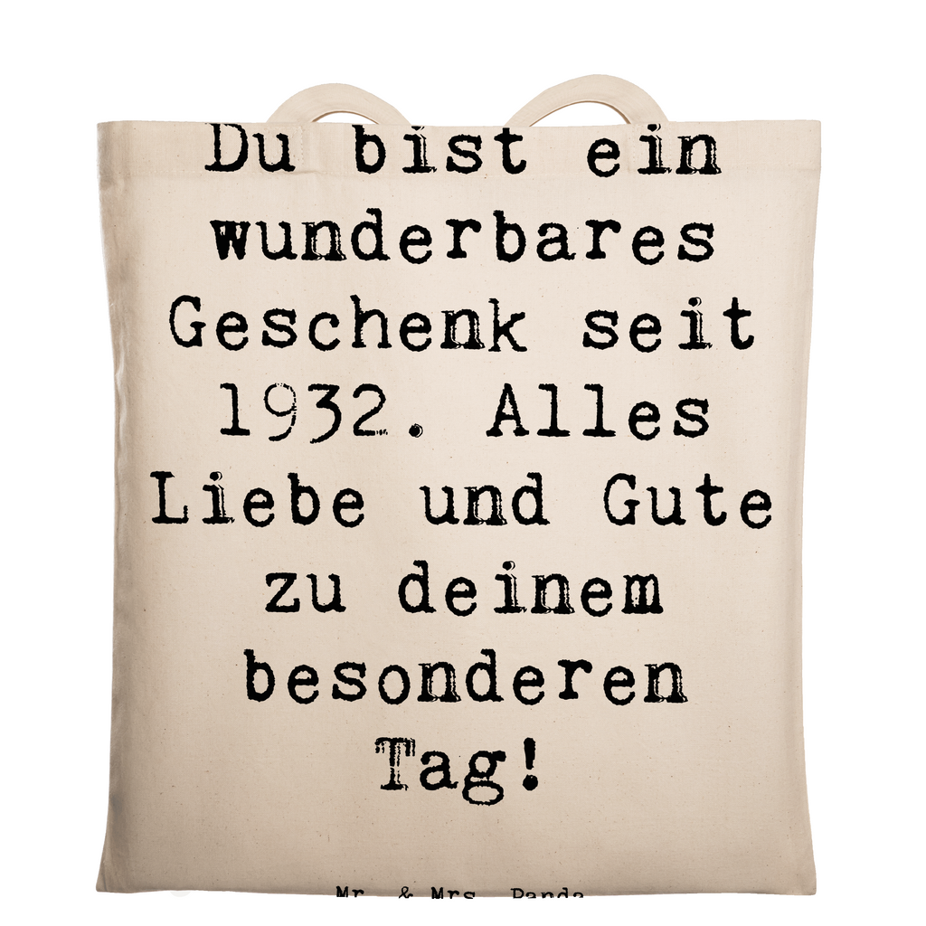 Tragetasche Spruch 1932 Geburtstag Geschenk Beuteltasche, Beutel, Einkaufstasche, Jutebeutel, Stoffbeutel, Tasche, Shopper, Umhängetasche, Strandtasche, Schultertasche, Stofftasche, Tragetasche, Badetasche, Jutetasche, Einkaufstüte, Laptoptasche, Geburtstag, Geburtstagsgeschenk, Geschenk