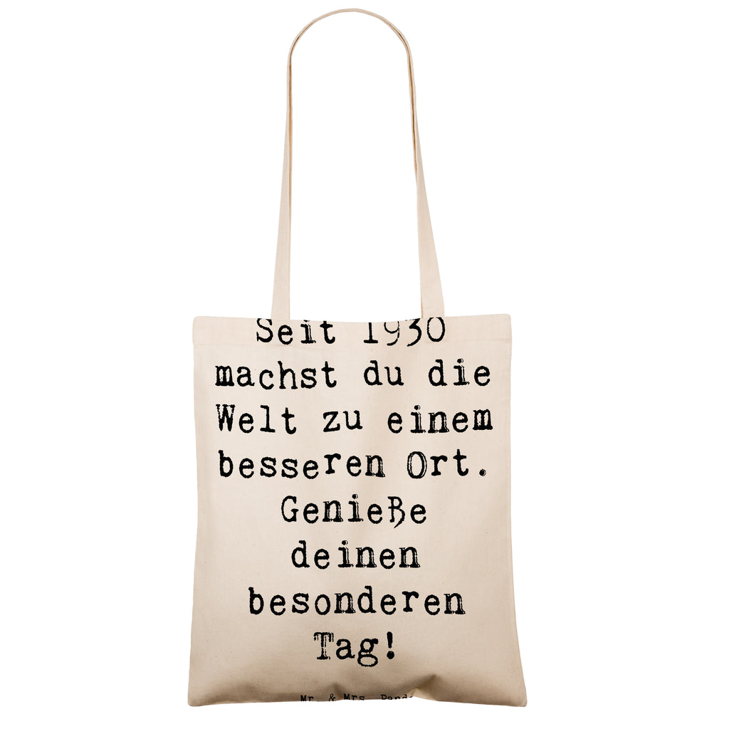 Tragetasche Spruch 1930 Geburtstag Beuteltasche, Beutel, Einkaufstasche, Jutebeutel, Stoffbeutel, Tasche, Shopper, Umhängetasche, Strandtasche, Schultertasche, Stofftasche, Tragetasche, Badetasche, Jutetasche, Einkaufstüte, Laptoptasche, Geburtstag, Geburtstagsgeschenk, Geschenk