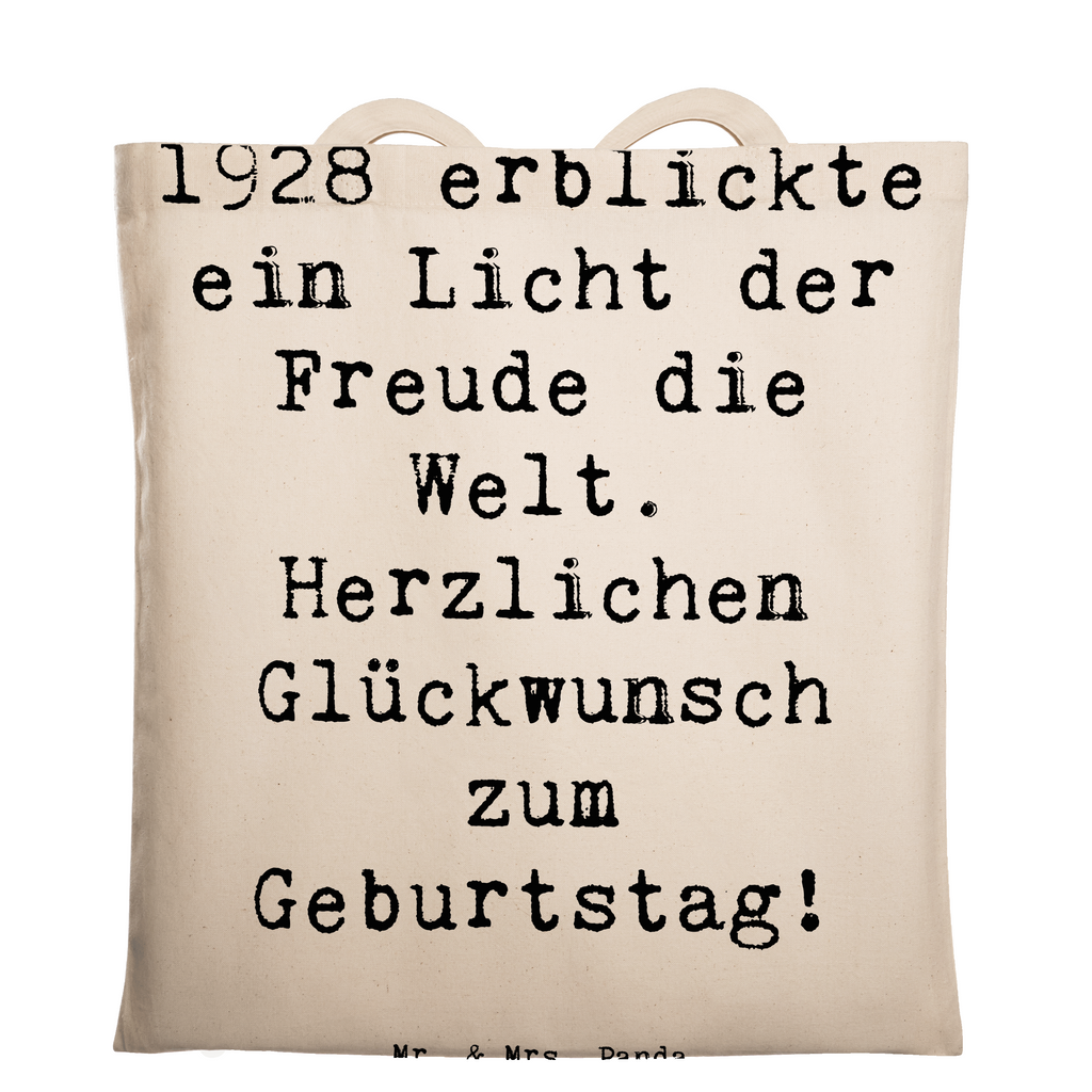 Tragetasche Spruch 1928 Geburtstag Freude Beuteltasche, Beutel, Einkaufstasche, Jutebeutel, Stoffbeutel, Tasche, Shopper, Umhängetasche, Strandtasche, Schultertasche, Stofftasche, Tragetasche, Badetasche, Jutetasche, Einkaufstüte, Laptoptasche, Geburtstag, Geburtstagsgeschenk, Geschenk