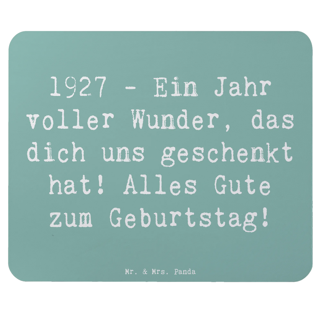 Mauspad Spruch 1927 Geburtstag Mousepad, Computer zubehör, Büroausstattung, PC Zubehör, Arbeitszimmer, Mauspad, Einzigartiges Mauspad, Designer Mauspad, Mausunterlage, Mauspad Büro, Geburtstag, Geburtstagsgeschenk, Geschenk