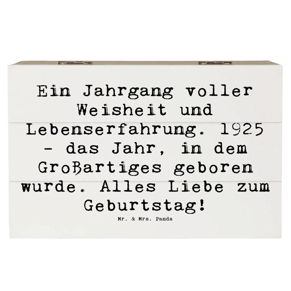 Holzkiste Spruch 1925 Geburtstag Holzkiste, Kiste, Schatzkiste, Truhe, Schatulle, XXL, Erinnerungsbox, Erinnerungskiste, Dekokiste, Aufbewahrungsbox, Geschenkbox, Geschenkdose, Geburtstag, Geburtstagsgeschenk, Geschenk