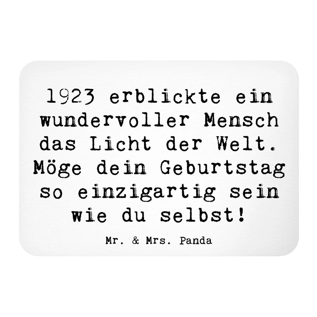 Magnet Spruch 1923 Geburtstag Kühlschrankmagnet, Pinnwandmagnet, Souvenir Magnet, Motivmagnete, Dekomagnet, Whiteboard Magnet, Notiz Magnet, Kühlschrank Dekoration, Geburtstag, Geburtstagsgeschenk, Geschenk