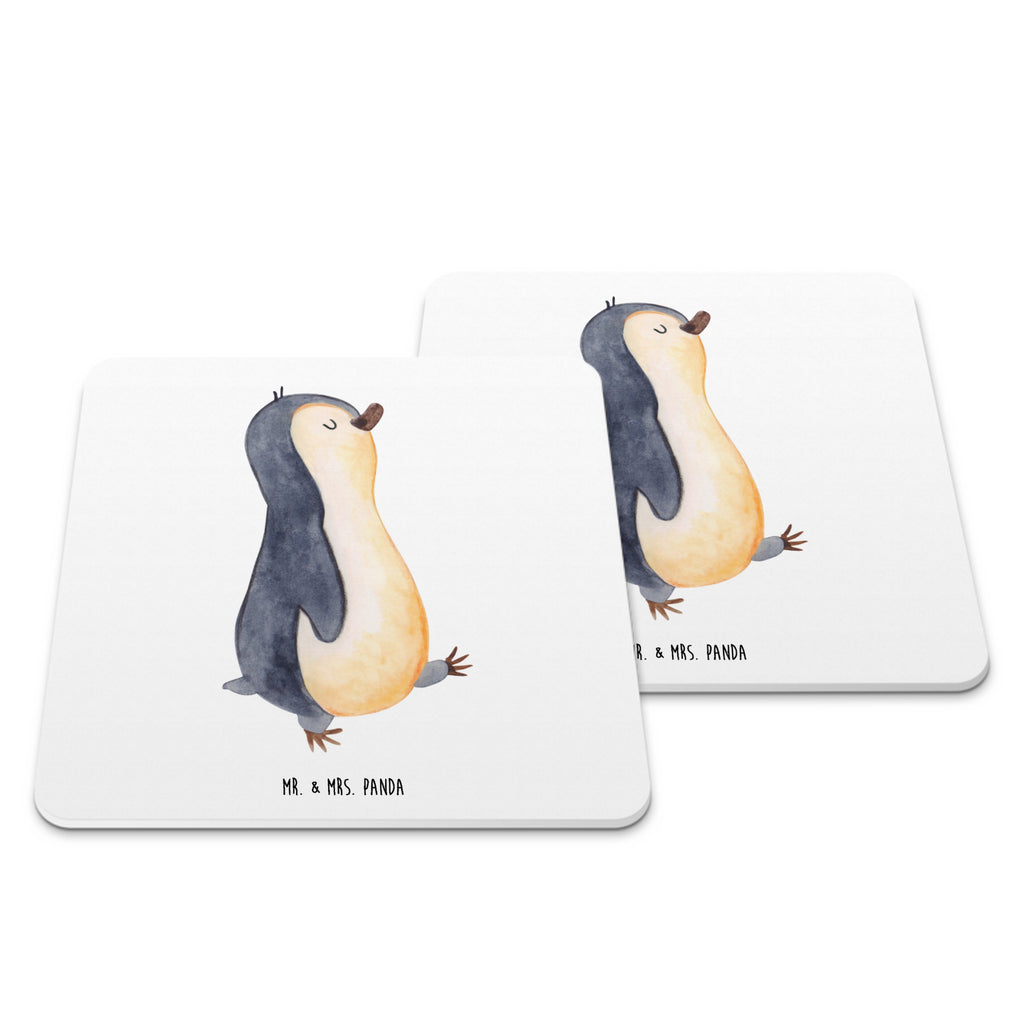 Untersetzer Set Pinguin marschieren Glasuntersetzer, Untersetzer für Gläser, Tischuntersetzer, Tischuntersetzer Kork, Untersetzer Filz, Holzuntersetzer, Filzuntersetzer rund, Tassenuntersetzer, Getränkeuntersetzer, Silikon Untersetzer, Untersetzer Set, Untersetzer Design, Design Untersetzer für Gläser, Pinguin, Pinguine, Frühaufsteher, Langschläfer, Bruder, Schwester, Familie