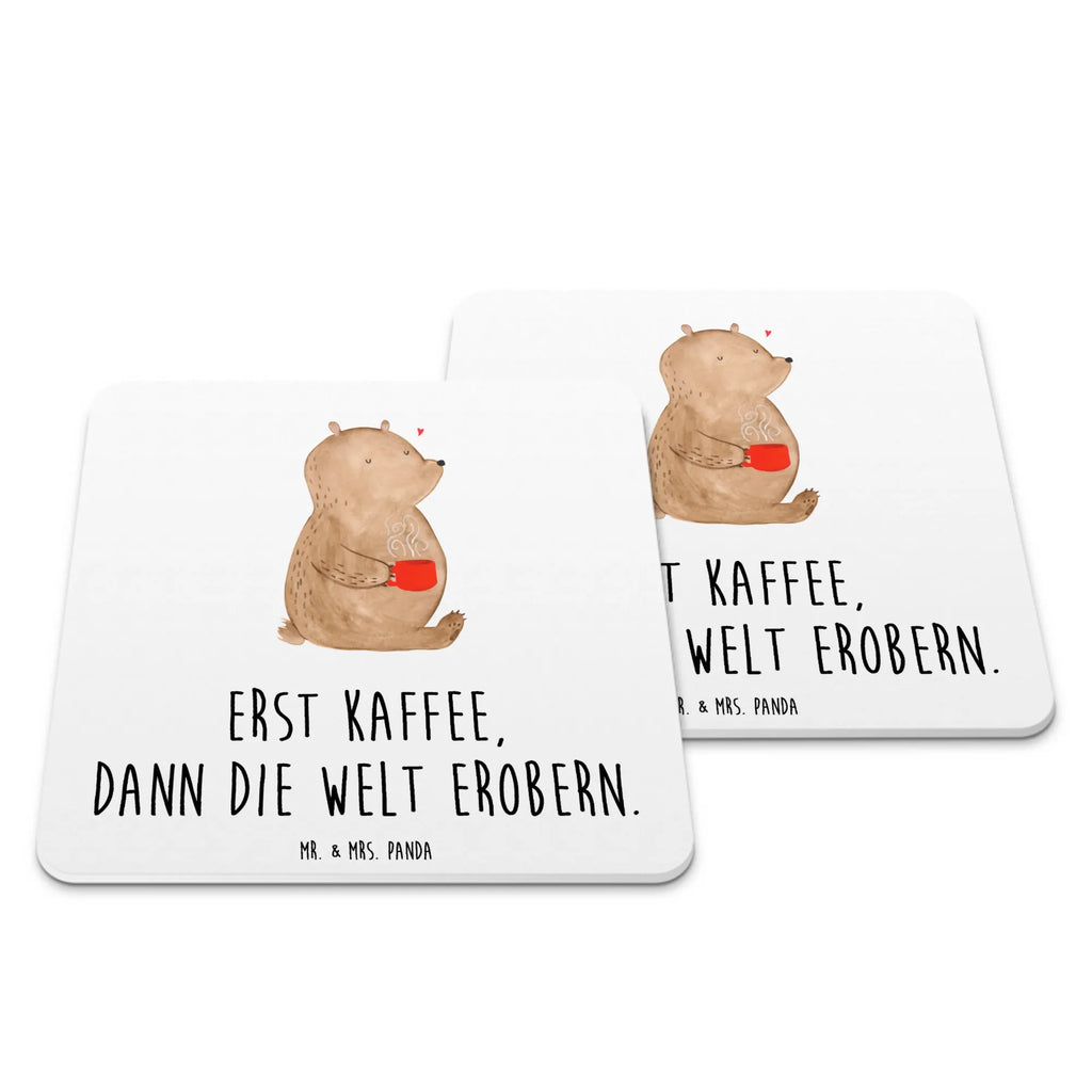 Untersetzer Set Bär Kaffee Glasuntersetzer, Untersetzer für Gläser, Tischuntersetzer, Tischuntersetzer Kork, Untersetzer Filz, Holzuntersetzer, Filzuntersetzer rund, Tassenuntersetzer, Getränkeuntersetzer, Silikon Untersetzer, Untersetzer Set, Untersetzer Design, Design Untersetzer für Gläser, Bär, Teddy, Teddybär, Kaffee, Coffee, Bären, guten Morgen, Morgenroutine, Welt erobern, Welt retten, Motivation