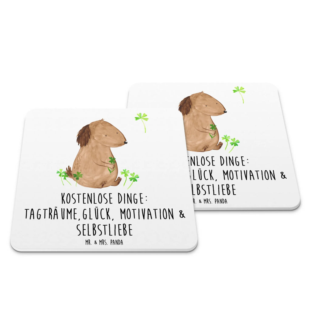 Untersetzer Set Hund Kleeblatt Glasuntersetzer, Untersetzer für Gläser, Tischuntersetzer, Tischuntersetzer Kork, Untersetzer Filz, Holzuntersetzer, Filzuntersetzer rund, Tassenuntersetzer, Getränkeuntersetzer, Silikon Untersetzer, Untersetzer Set, Untersetzer Design, Design Untersetzer für Gläser, Hund, Hundemotiv, Haustier, Hunderasse, Tierliebhaber, Hundebesitzer, Sprüche, Kleeblatt, Glück, Tagträume, Motivation, Neuanfang, Geschenk, Glücksbringer, Selbstliebe, Achtsamkeit