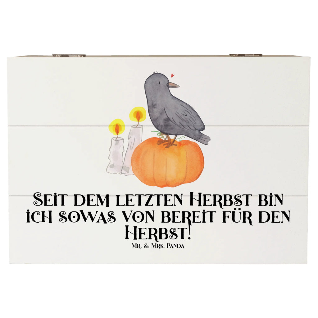 Holzkiste Herbstvorfreude Holzkiste, Kiste, Schatzkiste, Truhe, Schatulle, XXL, Erinnerungsbox, Erinnerungskiste, Dekokiste, Aufbewahrungsbox, Geschenkbox, Geschenkdose, Halloween, Deko, Martinssingen, Dekoration, Geschenke, Schenken