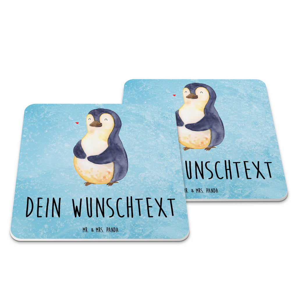 Personalisiertes Untersetzer Set Pinguin Diät Personalisierte Untersetzer, Pinguin, Pinguine, Diät, Abnehmen, Abspecken, Gewicht, Motivation, Selbstliebe, Körperliebe, Selbstrespekt