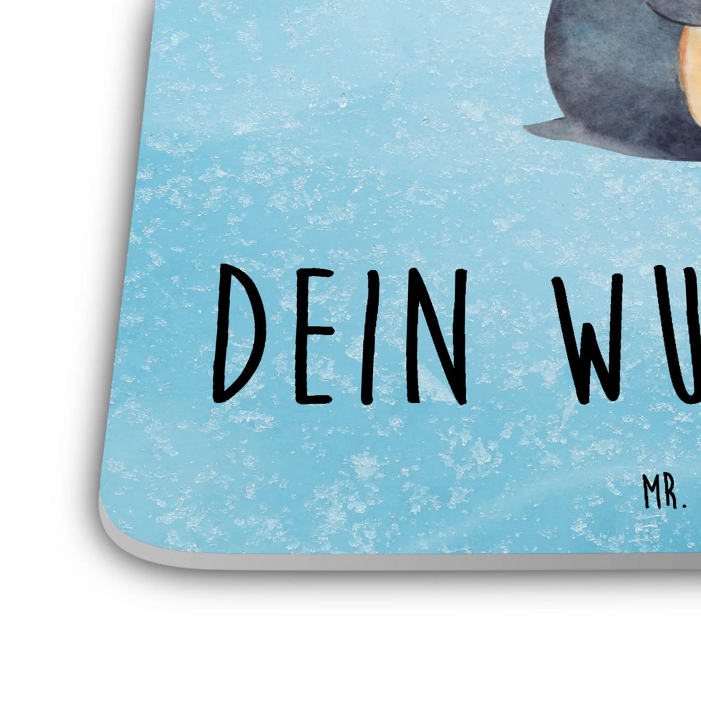 Personalisiertes Untersetzer Set Pinguin Buch Personalisierte Untersetzer, Pinguin, Pinguine, Buch, Lesen, Bücherwurm, Nichtstun, Faulenzen, Ferien, Urlaub, Freizeit