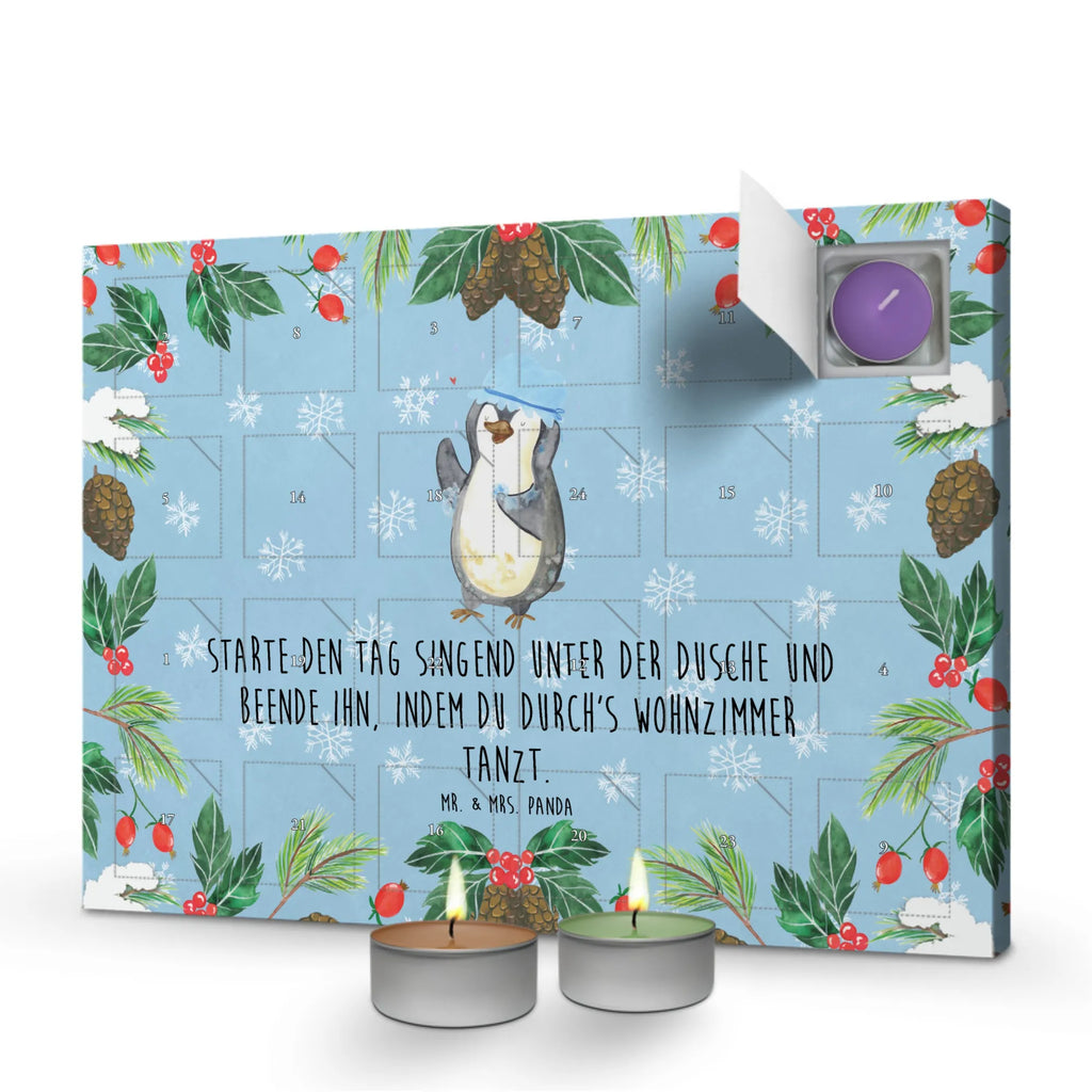 Duftkerzen Adventskalender Pinguin Duschen Adventskalender, Kerzen Adventskalender, Duftkerzen Adventskalender, Pinguin, Pinguine, Dusche, duschen, Lebensmotto, Motivation, Neustart, Neuanfang, glücklich sein