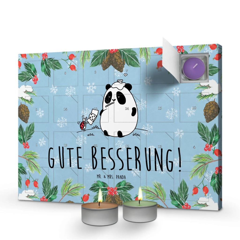 Duftkerzen Adventskalender Panda Gute Besserung Adventskalender, Kerzen Adventskalender, Duftkerzen Adventskalender