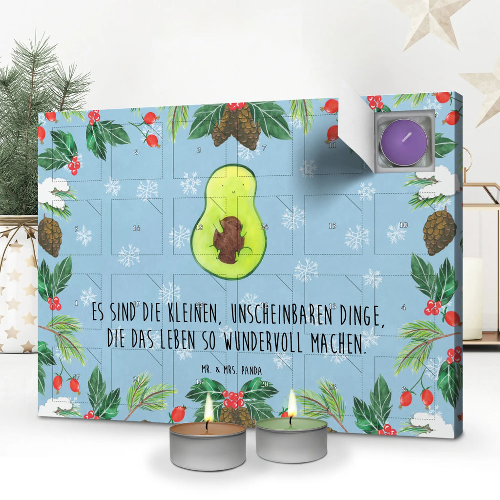 Duftkerzen Adventskalender Avocado Kern Adventskalender, Kerzen Adventskalender, Duftkerzen Adventskalender, Avocado, Veggie, Vegan, Gesund, Avokado, Avocadokern, Kern, Pflanze, Spruch Leben