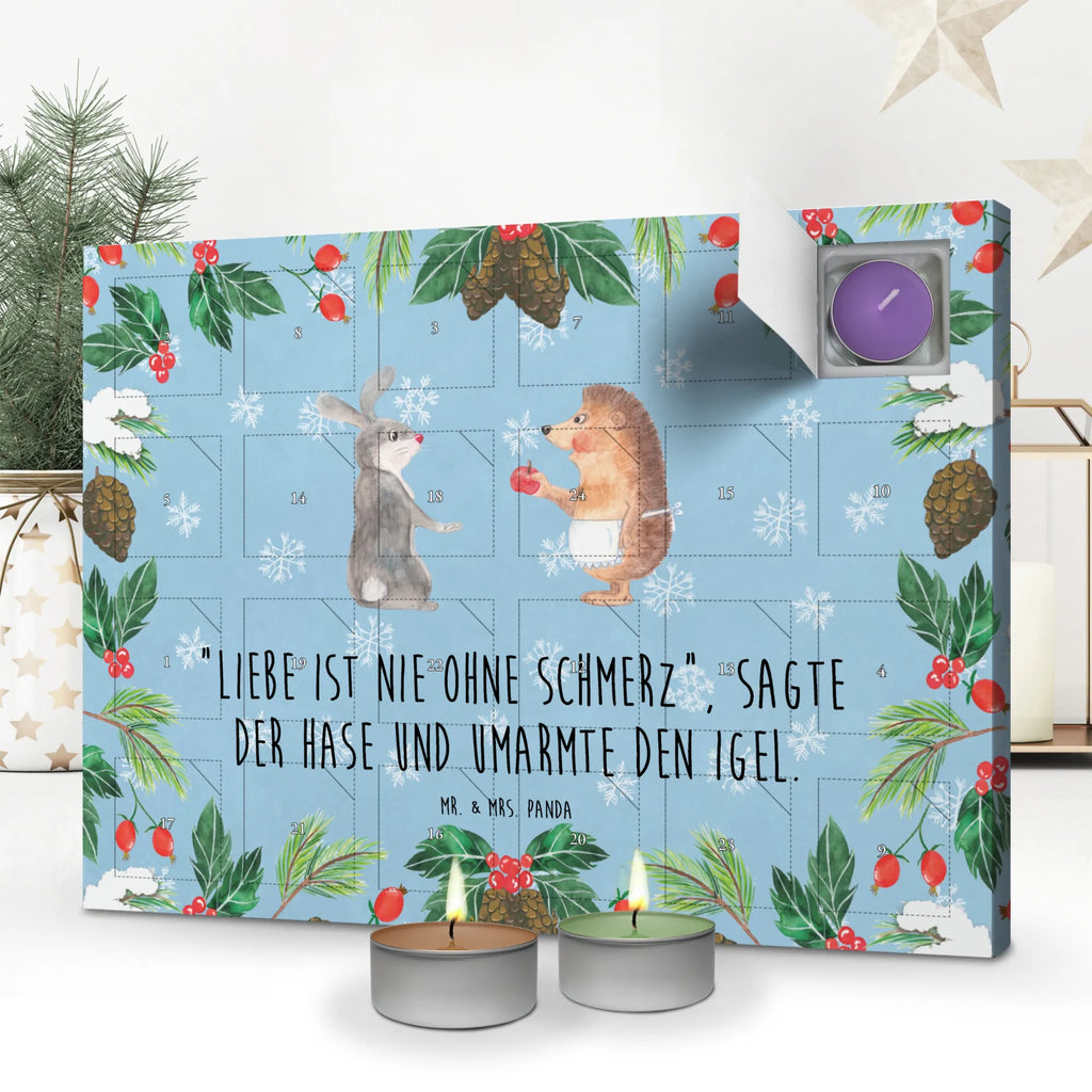 Duftkerzen Adventskalender Hase Igel Adventskalender, Kerzen Adventskalender, Duftkerzen Adventskalender, Tiermotive, Gute Laune, lustige Sprüche, Tiere, Igel und Hase, Igel, Hase, Liebe Spruch, Liebeskummer Geschenk, Herzschmerz, Trösten, Trennungsschmerz, Spruch romantisch