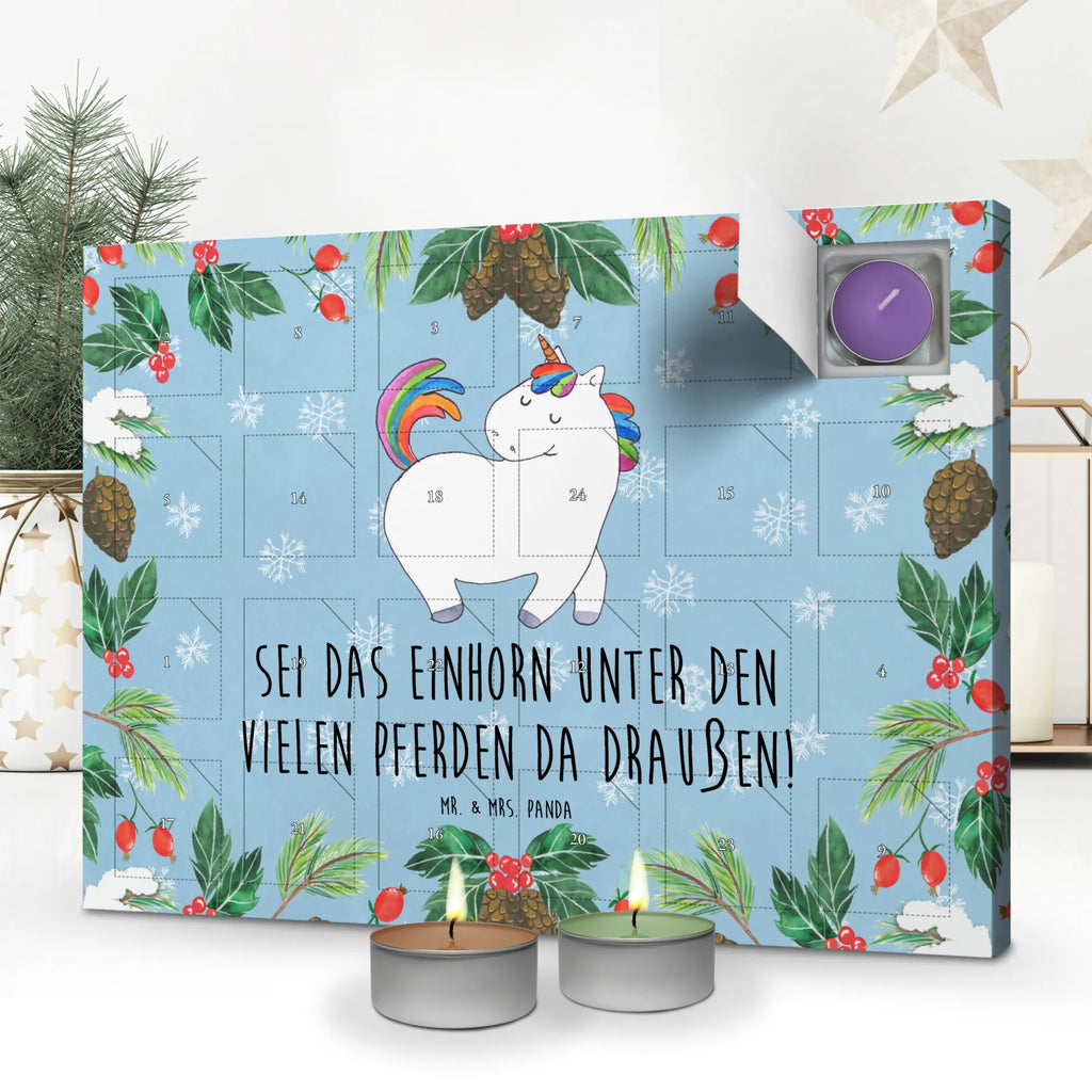 Duftkerzen Adventskalender Einhorn Stolzieren Adventskalender, Kerzen Adventskalender, Duftkerzen Adventskalender, Einhorn, Einhörner, Einhorn Deko, Pegasus, Unicorn, stolz, anders, bunt, Pferd, Reiter, Reiten, Freundin, Geschenk