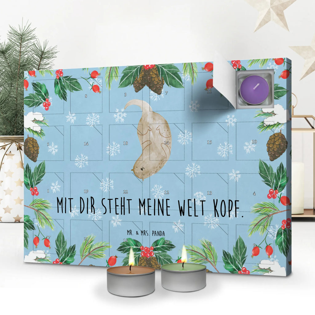 Duftkerzen Adventskalender Otter Kopfüber Adventskalender, Kerzen Adventskalender, Duftkerzen Adventskalender, Otter, Fischotter, Seeotter, Otter Seeotter See Otter