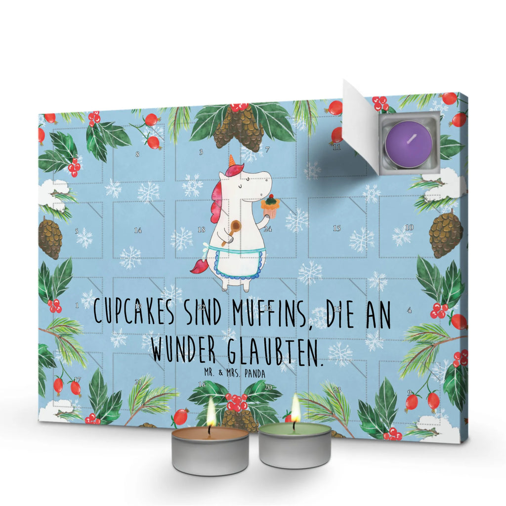 Duftkerzen Adventskalender Einhorn Küche Adventskalender, Kerzen Adventskalender, Duftkerzen Adventskalender, Einhorn, Einhörner, Einhorn Deko, Pegasus, Unicorn, backen, Muffin, Motivation, Träumer, träumen, Bäckerin, Hobbykoch, Koch, Torte, Kuchen