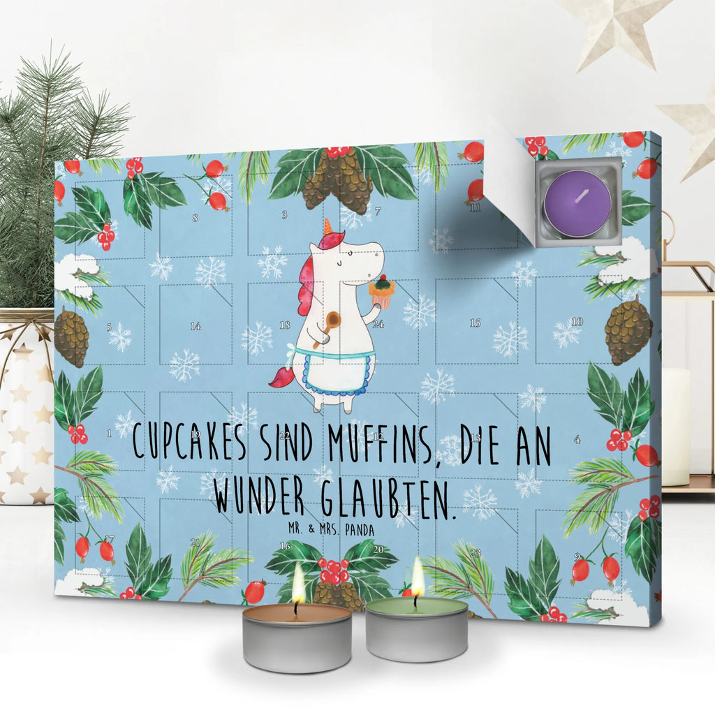 Duftkerzen Adventskalender Einhorn Küche Adventskalender, Kerzen Adventskalender, Duftkerzen Adventskalender, Einhorn, Einhörner, Einhorn Deko, Pegasus, Unicorn, backen, Muffin, Motivation, Träumer, träumen, Bäckerin, Hobbykoch, Koch, Torte, Kuchen