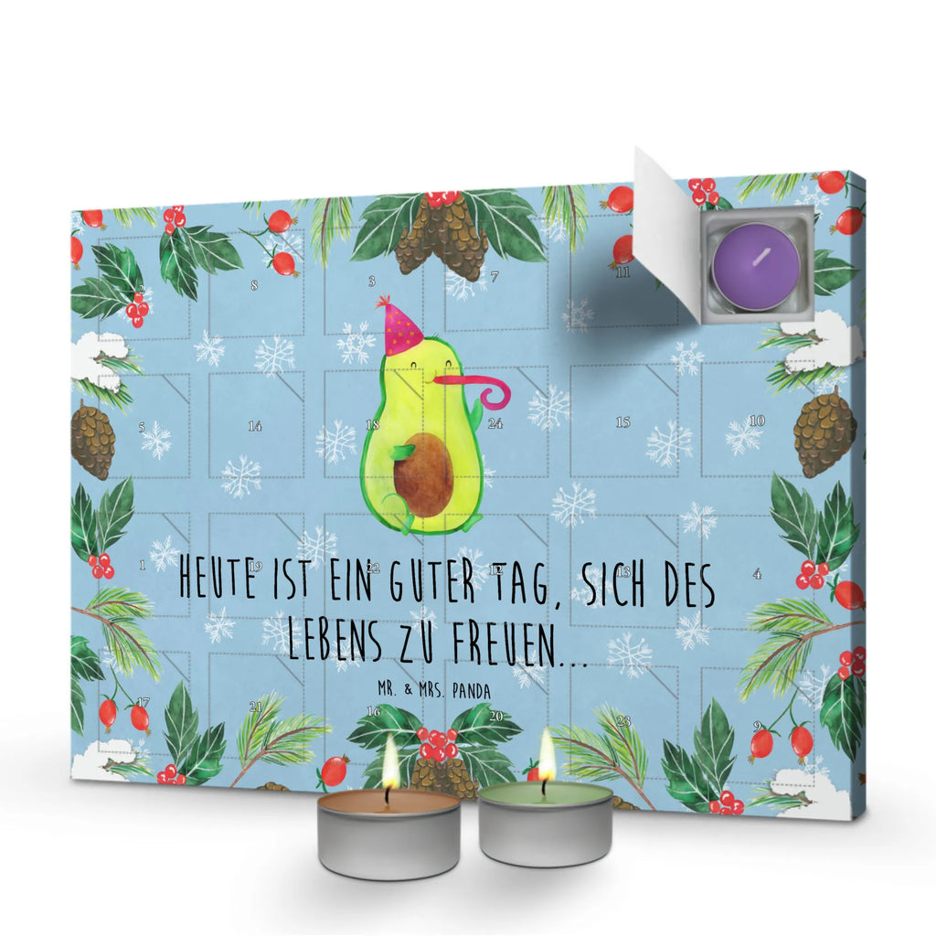 Duftkerzen Adventskalender Avocado Feier Adventskalender, Kerzen Adventskalender, Duftkerzen Adventskalender, Avocado, Veggie, Vegan, Gesund, Party, Feierlichkeit, Feier, Fete, Geburtstag, Gute Laune, Tröte