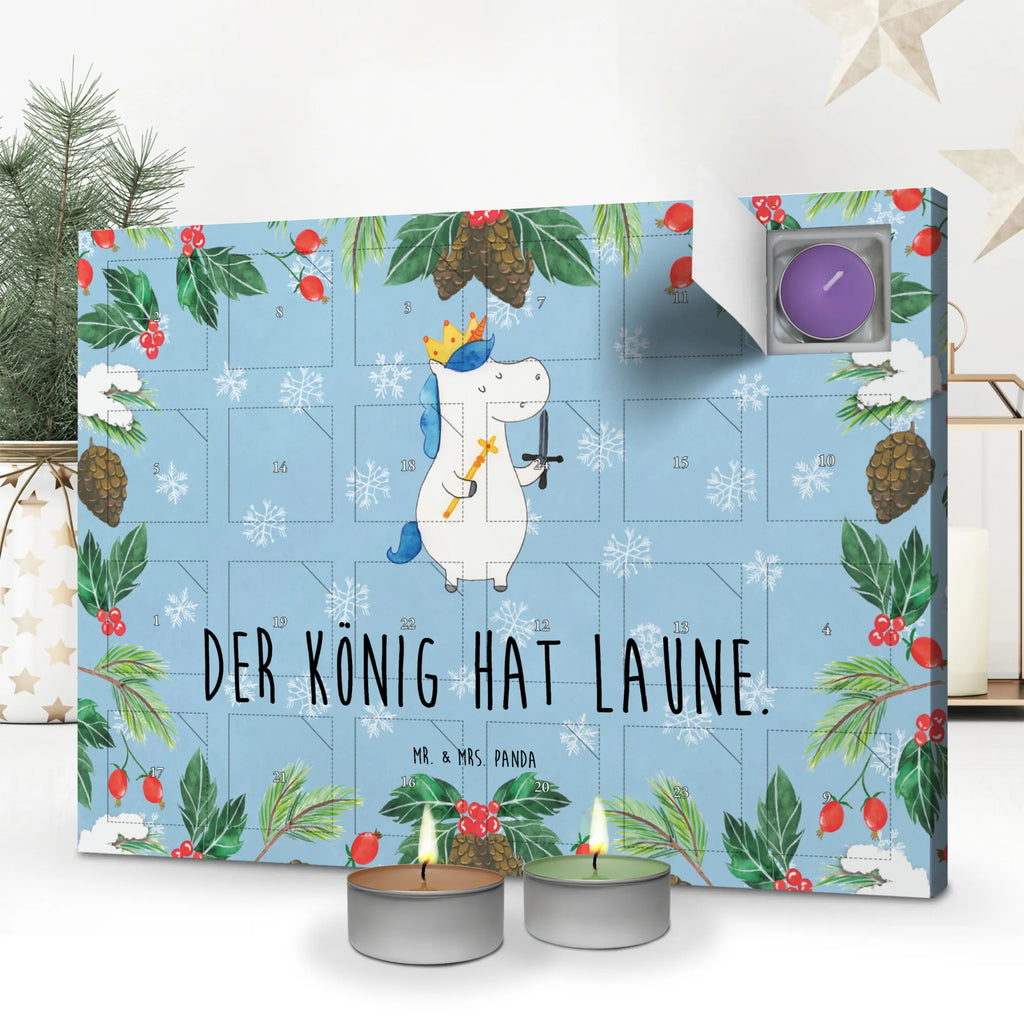 Duftkerzen Adventskalender Einhorn König mit Schwert Adventskalender, Kerzen Adventskalender, Duftkerzen Adventskalender, Einhorn, Einhörner, Einhorn Deko, Pegasus, Unicorn, König, Ritter, Mittelalter