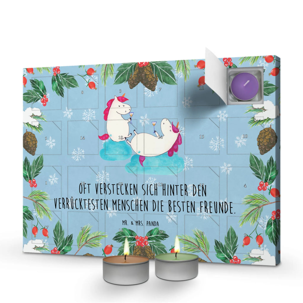 Duftkerzen Adventskalender Einhorn Sekt Adventskalender, Kerzen Adventskalender, Duftkerzen Adventskalender, Einhorn, Einhörner, Einhorn Deko, Pegasus, Unicorn, Freundinnen, Freundin, BFF, Sekt, Mädelsabend, Spaß, Party, Korken, Anstoßen, Beste