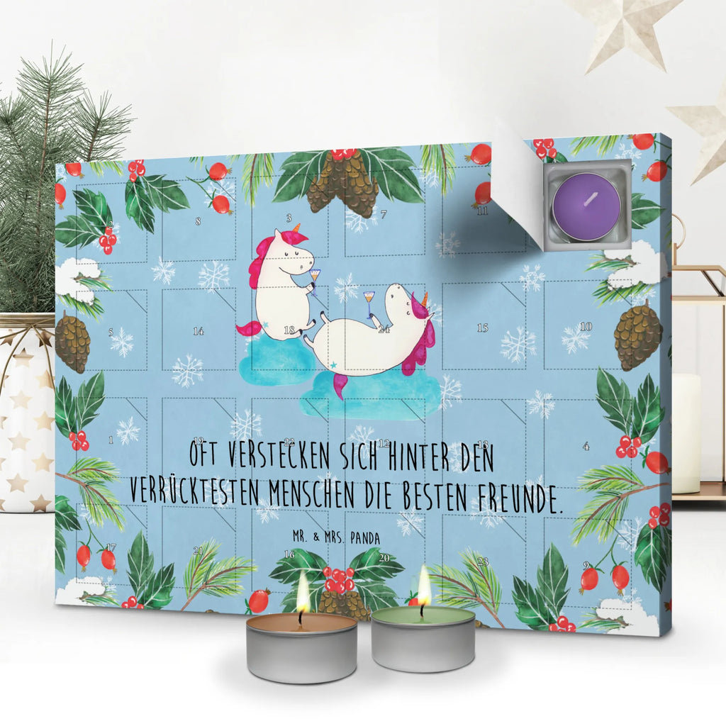 Duftkerzen Adventskalender Einhorn Sekt Adventskalender, Kerzen Adventskalender, Duftkerzen Adventskalender, Einhorn, Einhörner, Einhorn Deko, Pegasus, Unicorn, Freundinnen, Freundin, BFF, Sekt, Mädelsabend, Spaß, Party, Korken, Anstoßen, Beste