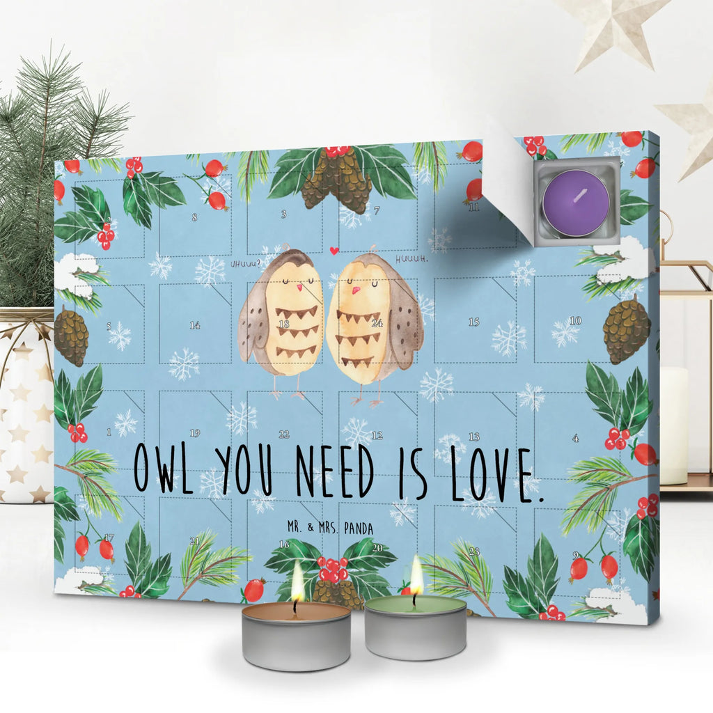 Duftkerzen Adventskalender Eulen Liebe Adventskalender, Kerzen Adventskalender, Duftkerzen Adventskalender, Eule, Eule Deko, Liebe, Hochzeit Spruch, Owl, All you need is love, Liebe Spruch, Freundin Geschenk, Freund, Wortspiel lustig