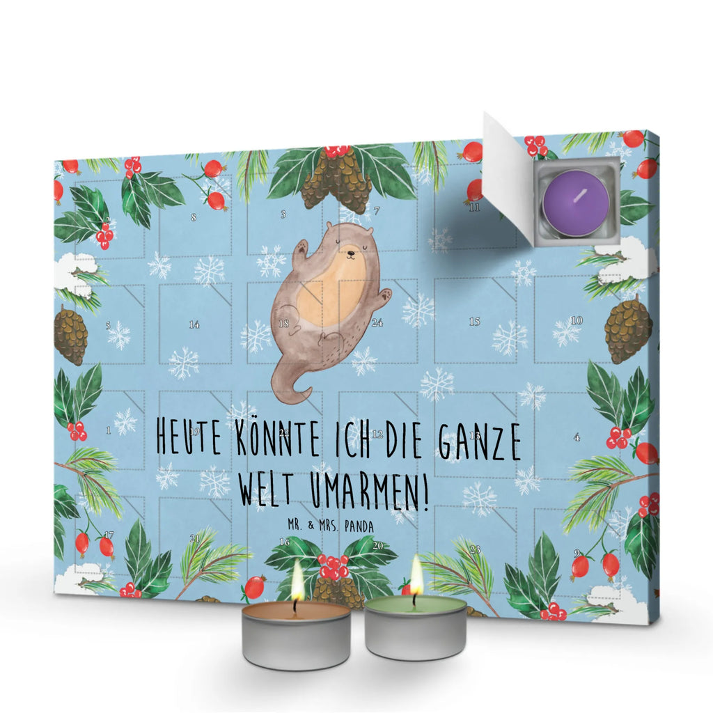 Duftkerzen Adventskalender Otter Umarmen Adventskalender, Kerzen Adventskalender, Duftkerzen Adventskalender, Otter, Fischotter, Seeotter, Otter Seeotter See Otter