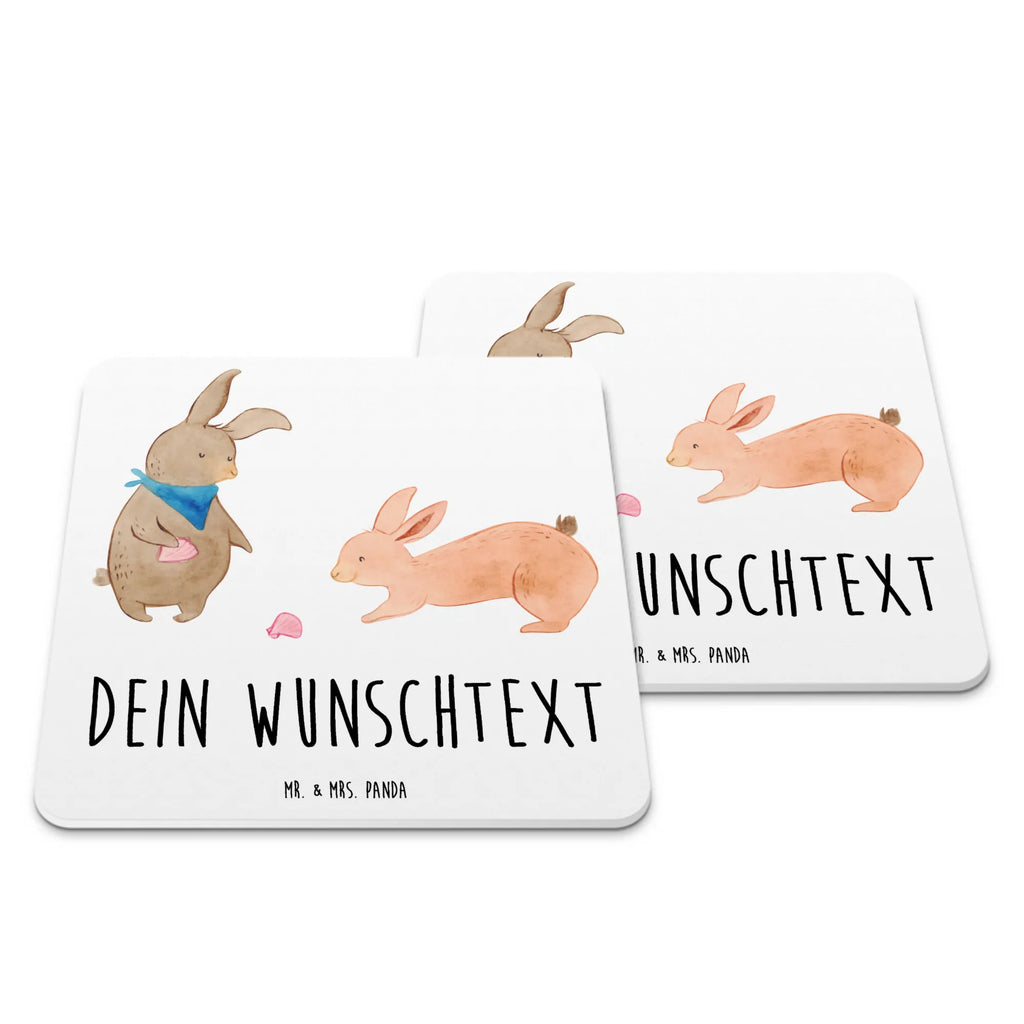 Personalisiertes Untersetzer Set Hasen Muschel Personalisierte Untersetzer, Familie, Vatertag, Muttertag, Bruder, Schwester, Mama, Papa, Oma, Opa, Hasen, beste Freundin, Freundin, Freundinnen, best friends, BFF, Muscheln sammeln, Muscheln, Meer