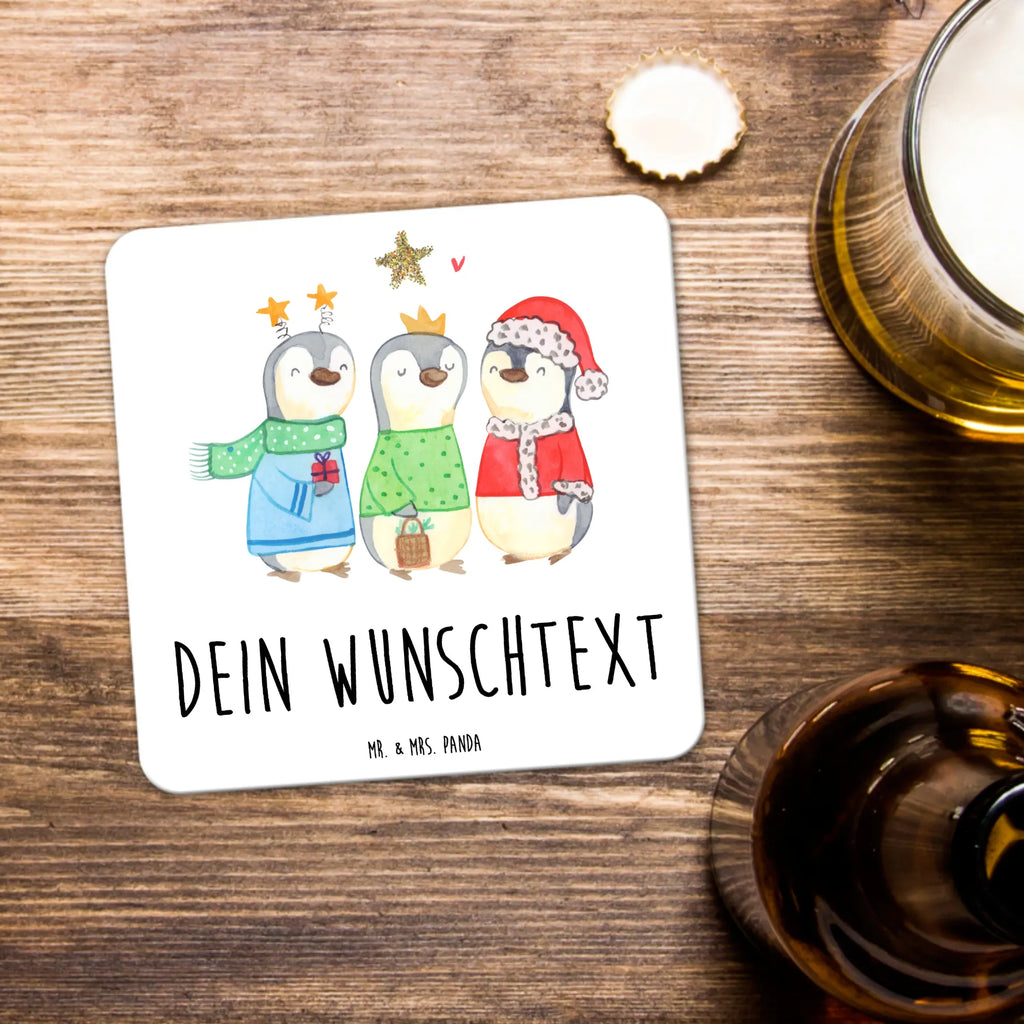 Personalisiertes Untersetzer Set Winterzeit Heilige drei Könige Personalisierte Untersetzer, Winter, Weihnachten, Weihnachtsdeko, Nikolaus, Advent, Heiligabend, Wintermotiv, Weihnachtsmann, Heilige drei Könige, Weihnachtstage, Weihnachtszeit