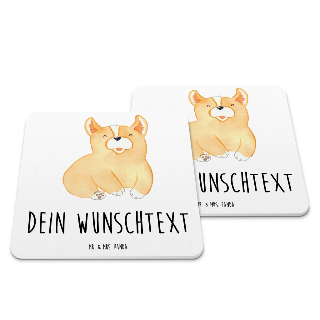 Personalisiertes Untersetzer Set Corgie Personalisierte Untersetzer, Hund, Hundemotiv, Haustier, Hunderasse, Tierliebhaber, Hundebesitzer, Sprüche, Corgie, Welsh Corgie Pembroke, britisch, Motivation, Spruch, Hundespruch, Lebensfreude