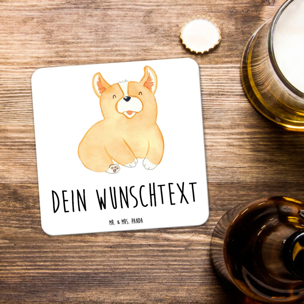 Personalisiertes Untersetzer Set Corgie Personalisierte Untersetzer, Hund, Hundemotiv, Haustier, Hunderasse, Tierliebhaber, Hundebesitzer, Sprüche, Corgie, Welsh Corgie Pembroke, britisch, Motivation, Spruch, Hundespruch, Lebensfreude