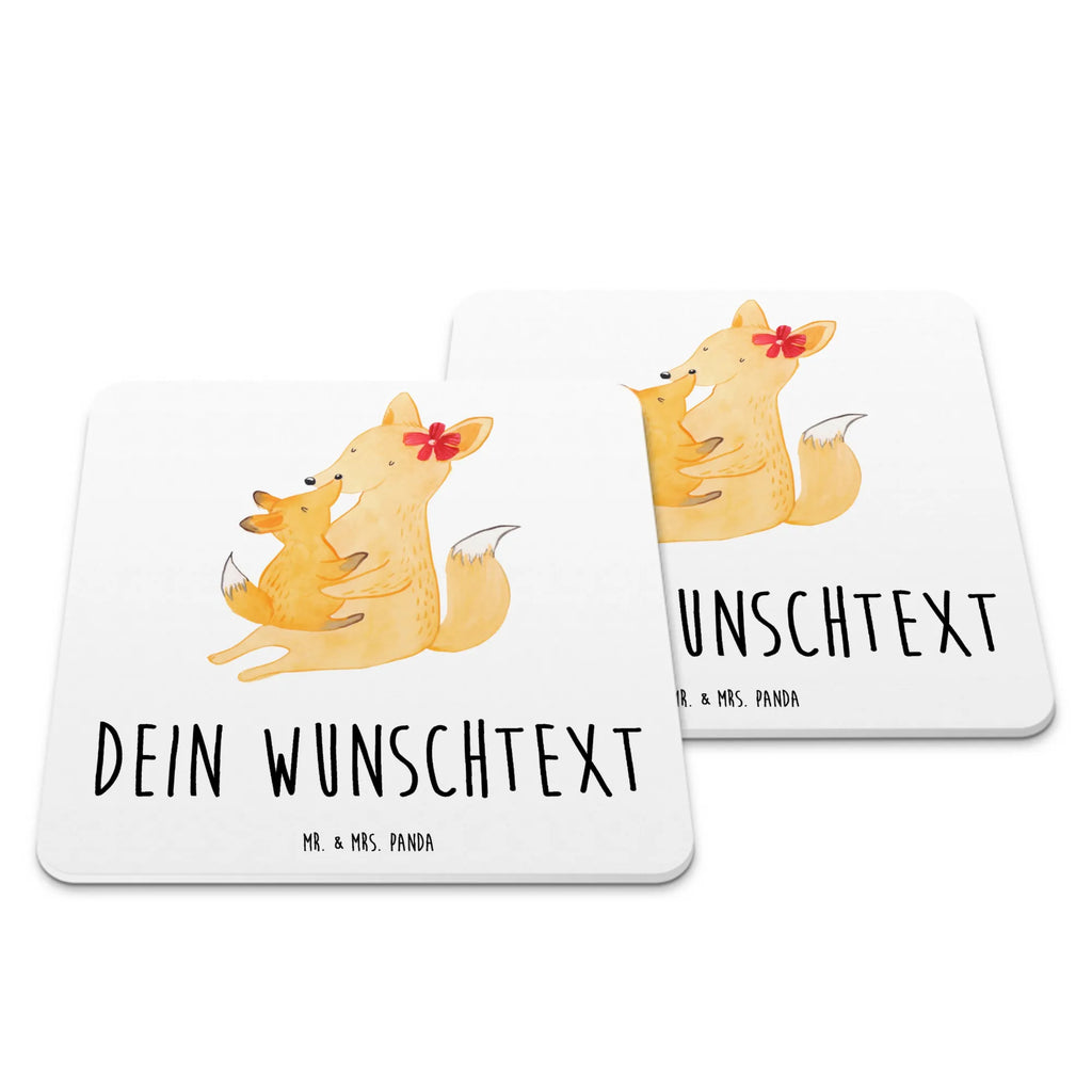 Personalisiertes Untersetzer Set Fuchs Mama Personalisierte Untersetzer, Familie, Vatertag, Muttertag, Bruder, Schwester, Mama, Papa, Oma, Opa, Mutter, Tochter, Lieblingstochter, Beste Tochter, Geschenk